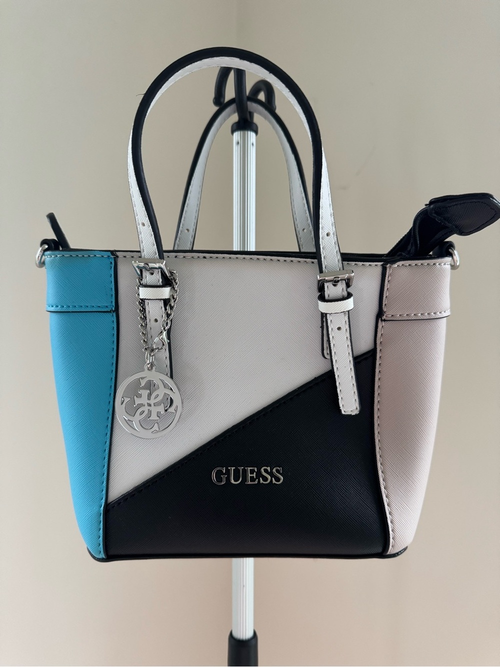 GUESS Delaney Petite Tote with Crossbody Strap - Capri Multiway
